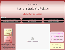 Tablet Screenshot of lasthai.com